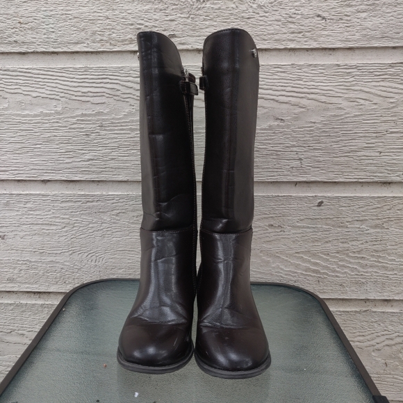 stuart weitzman 5050 dark brown boots size 4M - Picture 2 of 13